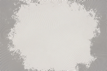 Halftone engraving grunge line art.