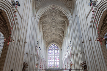 Fototapeta premium Bath in the West of England in early spring