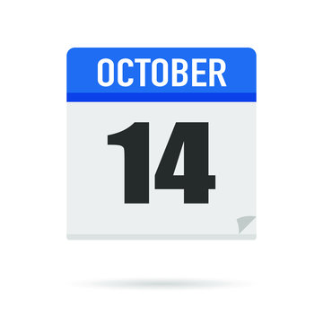 Blue Calendar icon flat style. Date, day, month. Vector illustration background for reminder, app, UI, event, holiday, office document and logo. isolated object and symbol. from year collection