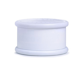 Car air freshener on white background isolation