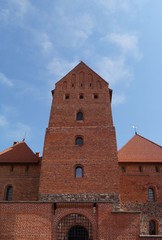 Fototapeta na wymiar Troki , Litwa