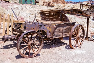 Historic Calico ghost town in California