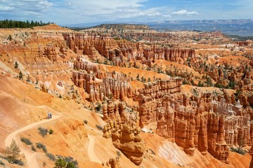 Overview on Bryce Canyon National Park, Utah