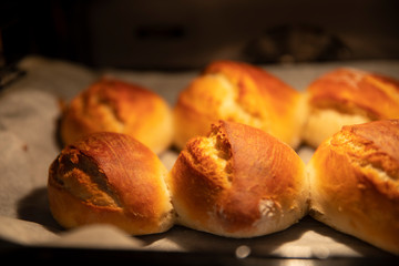 the loaf of fresh homemade bread