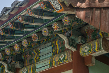 Fototapeta premium Pohyonsa buddhist temple, North Korea