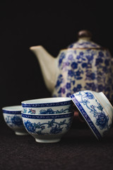 Conjunto, cafe, te ,taza cafetera