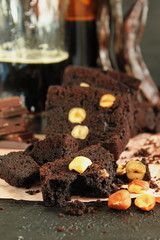 chocolate and coffee beans