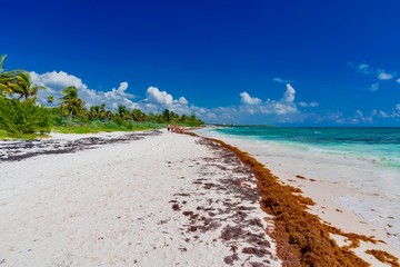 Caribbean colors in Mexico's Yucatan Peninsula