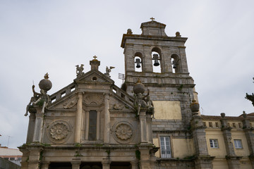 Fototapeta na wymiar Evora church Sao Francisco Saint Francis in Alentejo, Portugal