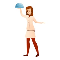 Cooking show performance icon. Cartoon of cooking show performance vector icon for web design isolated on white background