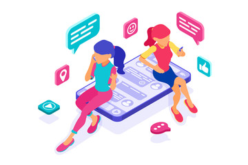 chat online dating friendship in social networks