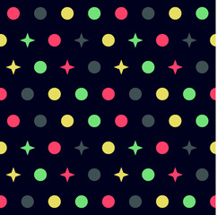 seamless polka dots pattern