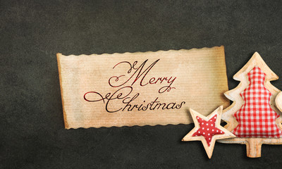 Christmas and New Year s holiday background with copy space