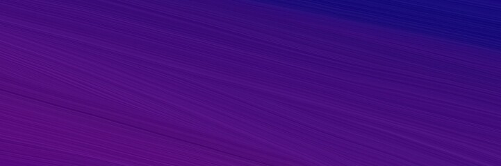 elegant colorful horizontal banner with indigo, midnight blue and dark slate blue colors. graphic with space for text or image. can be used as header or banner