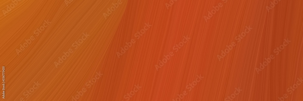 Poster elegant moving horizontal header with coffee, firebrick and saddle brown colors. graphic with space for text or image. can be used as header or banner