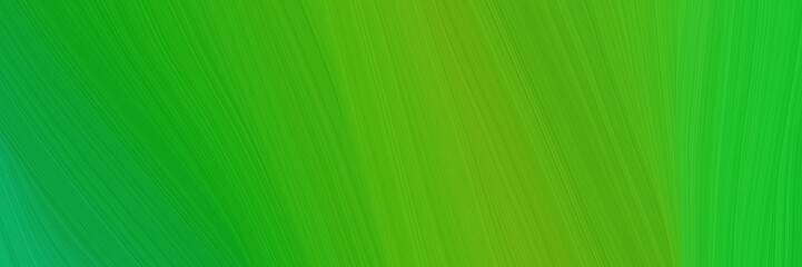 elegant artistic horizontal header with forest green, dark green and sea green colors. graphic with space for text or image. can be used as header or banner