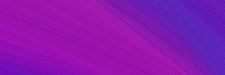 elegant moving horizontal header with dark magenta, dark slate blue and dark orchid colors. graphic with space for text or image. can be used as header or banner