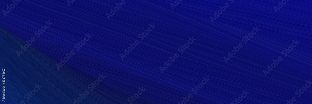 Aufkleber elegant colorful designed horizontal banner with midnight blue and very dark blue colors. graphic wi