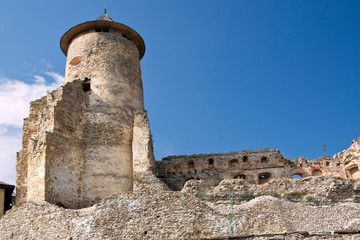 Fototapeta na wymiar Gothic castle Stara Lubowna in Slovakia