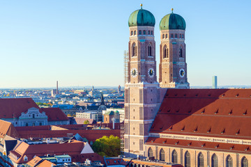 Cathedral of Our Dear Lady, The Frauenkirche in Munich city, Germany