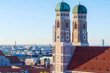 Cathedral of Our Dear Lady, The Frauenkirche in Munich city, Germany