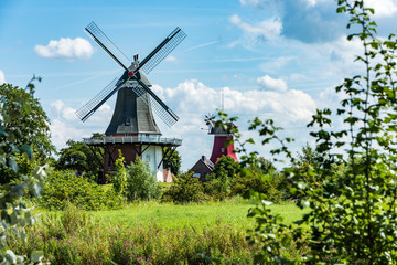 Plakat Zwei Windmühlen 