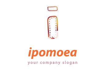 letter I logo Template for your company
