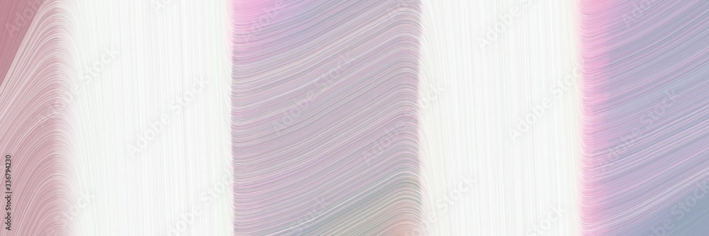 Poster modern dynamic designed horizontal banner with lavender, linen and dark gray colors. graphic with space for text or image. can be used as header or banner