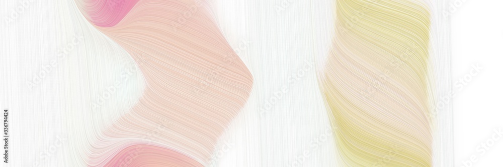 Aufkleber modern dynamic header design with linen, white smoke and wheat colors. graphic with space for text or image. can be used as header or banner