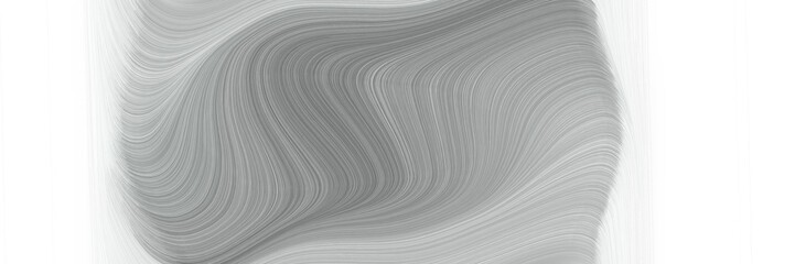 Fototapeta na wymiar modern surreal header with dark gray, white smoke and dim gray colors. graphic with space for text or image. can be used as header or banner