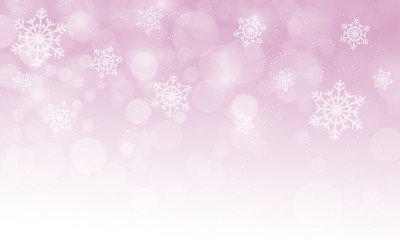 Fototapeta na wymiar Christmas background color with snowflakes