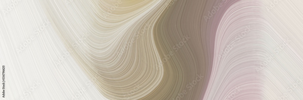 Poster modern flowing horizontal header with light gray, gray gray and dark gray colors. graphic with space for text or image. can be used as header or banner