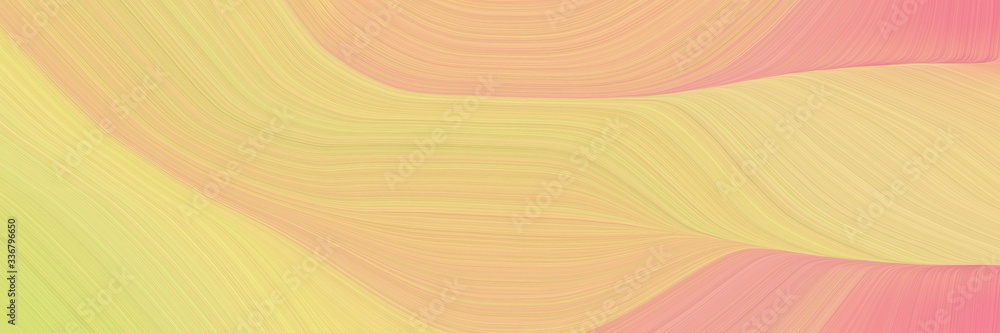 Poster modern moving header with khaki, light coral and burly wood colors. graphic with space for text or i