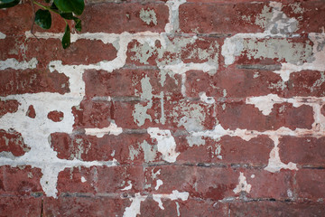 Red Brick Wall Grunge Photography Texture