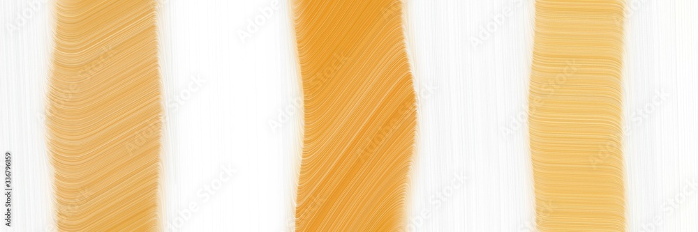 Poster modern colorful header design with sandy brown, white smoke and golden rod colors. graphic with space for text or image. can be used as header or banner