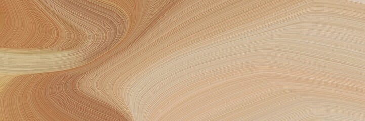 modern horizontal banner with tan, peru and sienna colors. graphic with space for text or image. can be used as header or banner