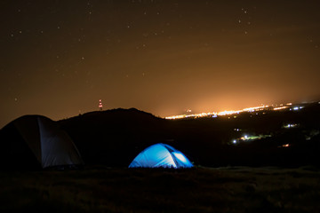 camping night 