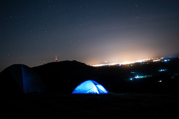 camping night 
