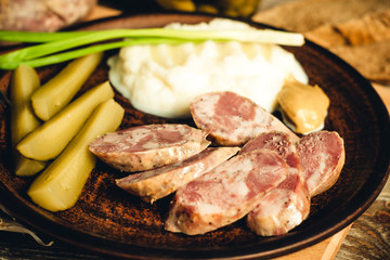 delicious dinner for a real gourmet