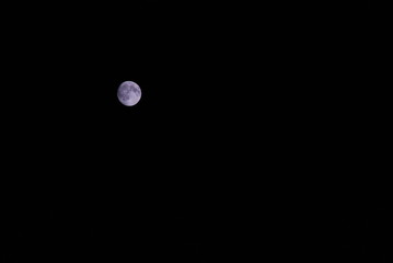 Mond am Nachthimmel