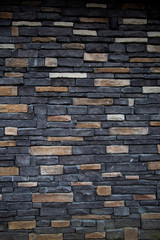 Gray and beige stone wall background