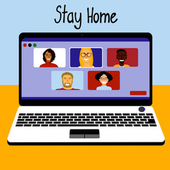 Stay home videoconference