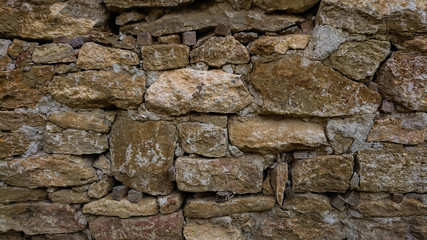 Stone wall, grey stone background