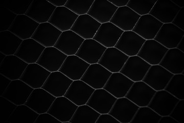 abstract honeycomb background, Abstract black texture background hexagon