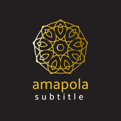 ornament gold logo