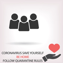 Human  vector icon , lorem ipsum Flat design