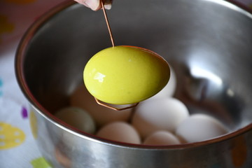 Dying Easter Eggs