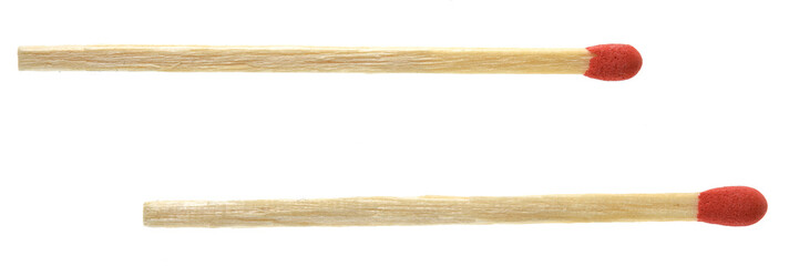 matches isolated on white background