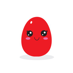 Illustration vector graphic of cute eggs. 