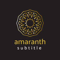 ornament gold logo